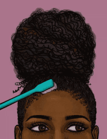 Brush Hair GIF