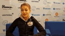 Alena Kostornaia Russian Figure Skater GIF - Alena Kostornaia Russian Figure Skater Interview GIFs