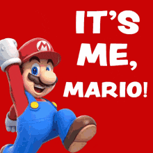 Its A Me Mario GIF - Its A Me Mario Mario GIFs