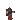 a pixel art of a monkey hanging from a tree branch .