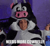 cowbell cow cosplay streamer funny