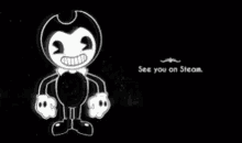 See You On Steam Bendy And The Ink Machine GIF