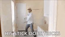 Karate Stick GIF - Karate Stick Hittingthings GIFs