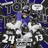Tampa Bay Buccaneers (13) Vs. Baltimore Ravens (24) Fourth Quarter GIF - Nfl National Football League Football League GIFs