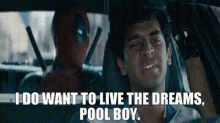 pool boy dopinder deadpool live the dreams mr pool