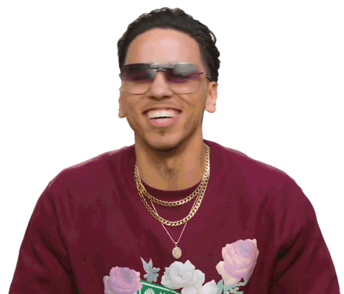 Laughing Adrian Marcel Sticker - Laughing Adrian Marcel Elle Stickers