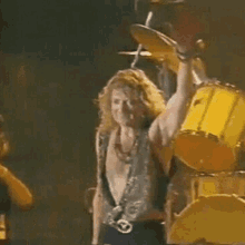 Led Zeppelin Robert Plant GIF - Led Zeppelin Robert Plant Hello GIFs