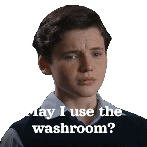 May I Use The Washroom Mark Critch Sticker - May I Use The Washroom Mark Critch Son Of A Critch Stickers