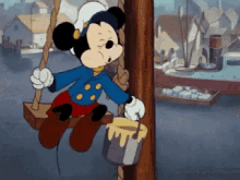 Mickey Mouse Paint GIF