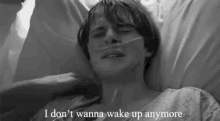 hospital pain i dont wanna wake up want to die hysteria