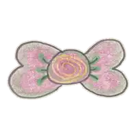 a drawing of a pink flower with a swirl in the center
