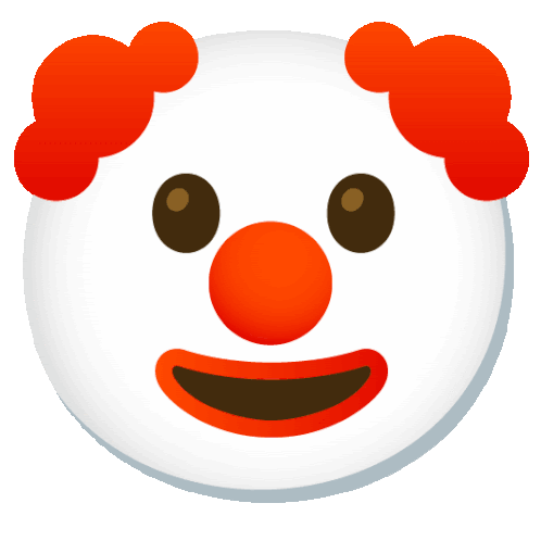Clown Emoji Emojis Sticker - Clown Emoji Emojis Emoji Stickers