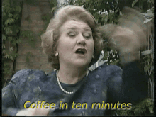 minutes coffee
