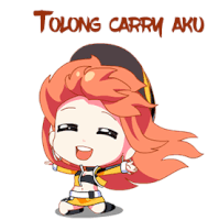 Carry Carry Aku Sticker