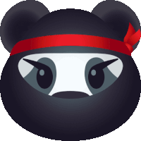 Ninja Panda Sticker - Ninja Panda Joypixels Stickers