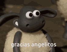 Gracias Angelitos Thank You GIF - Gracias Angelitos Thank You Shaun The Sheep GIFs