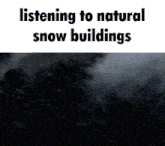 Natural Snow Buildings Daughter Of Darkness GIF - Natural Snow Buildings Daughter Of Darkness Dance Of The Moon And The Sun GIFs