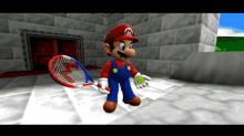 Smg4 Mario GIF - Smg4 Mario Tennis GIFs