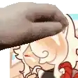 a close up of a cartoon character wearing a hat and holding a donut .