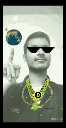 Filter Gold Chain GIF - Filter Gold Chain Swag GIFs