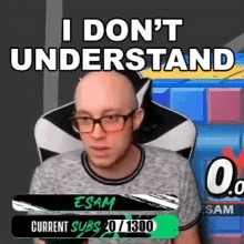 I Dont Understand Eric Lew GIF - I Dont Understand Eric Lew Esam GIFs