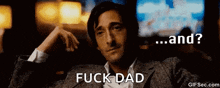 Adrien Brody So What GIF - Adrien Brody So What And Your Point Is GIFs