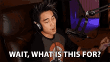 Wait What Is This For Anthony Kongphan GIF - Wait What Is This For Anthony Kongphan Hold On GIFs