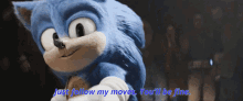 Sonic Movie2 Just Follow My Moves GIF - Sonic Movie2 Just Follow My Moves Youll Be Fine GIFs