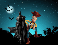 Batman And Woody Ftxtr GIF - Batman And Woody Ftxtr Hero GIFs