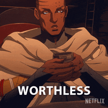 Worthless Isaac GIF - Worthless Isaac Castlevania GIFs