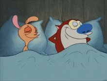 Ren And Stimpy Haunted House GIF