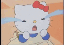 Hello Kitty Cry Hello Kitty Crying GIF - Hello Kitty Cry Kitty Cry Hello Kitty Crying GIFs