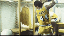 Jerry West Lakers GIF