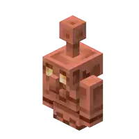 a pixel art of a minecraft character with a white background ..