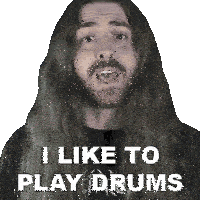 I Like To Play Drums 66samus Sticker