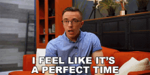 I Feel Like Its A Perfect Time Austin Evans GIF - I Feel Like Its A Perfect Time Austin Evans A Good Time GIFs