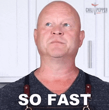 So Fast Michael Hultquist GIF - So Fast Michael Hultquist Chili Pepper Madness GIFs
