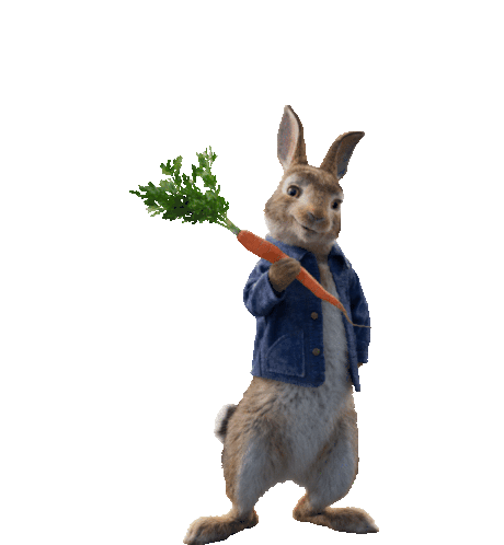 Hop To It Peter Rabbit Sticker - Hop To It Peter Rabbit Peter Rabbit2the Runaway Stickers