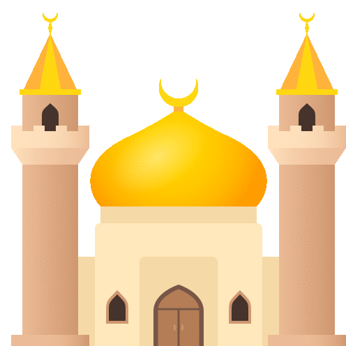 Mosque Travel Sticker - Mosque Travel Joypixels Stickers