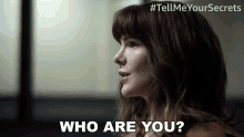 Who Are You Emma GIF - Who Are You Emma Tell Me Your Secrets GIFs