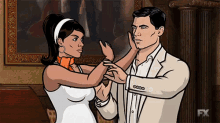 Archer Angry GIF - Archer Angry Slap GIFs