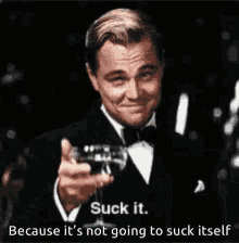 Suck It Going To GIF - Suck It Going To Cheers GIFs