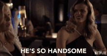 Hes So Handsome Mallory Hanson GIF - Hes So Handsome Mallory Hanson Brooklyn Decker GIFs