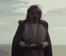 Luke Skywalker Mark Hamill GIF - Luke Skywalker Mark Hamill Light Saber GIFs