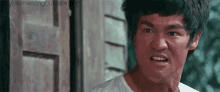 Ahhh GIF - Enter The Dragon Bruce Lee Mad GIFs