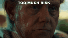 Too Much Risk The Caretaker GIF - Too Much Risk The Caretaker American Gods GIFs