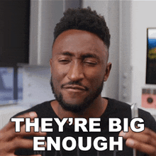 They'Re Big Enough Marques Brownlee GIF - They'Re Big Enough Marques Brownlee They Are Sufficiently Large GIFs
