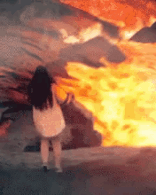 Fire Watch Out GIF - Fire Watch Out Slip GIFs