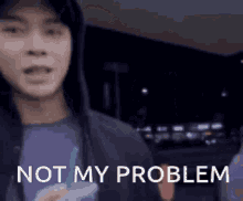 Johnny Nct GIF - Johnny Nct Not My Problem GIFs