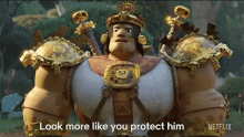 Look More Like You Protect Him Picchu GIF - Look More Like You Protect Him Picchu Maya And The Three GIFs